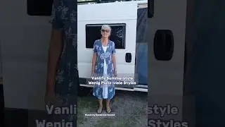 Vanlife Summerstyles, Wenig Platz-viele Outfits #vanlifegermany #summeroutfits #ontheroad