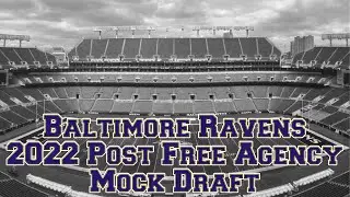 Baltimore Ravens 2022 Post NFL Free Agency 7 Round Mock Draft