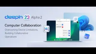 Deepin v23 alpha 2：Keyboard and Mouse Sharing