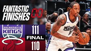 Финал 3:20 ДИКАЯ КОНЦОВКА Kings против Heat 👀 | 4 ноября 2024 г.