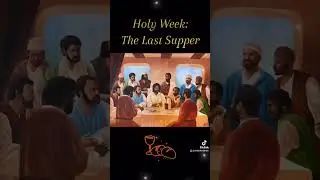 HOLY WEEK: The Last Supper!#jesus #communion #lastsupper #god #resurrection #thecross #explore #fyp