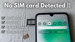 Как исправить проблему отсутствия SIM-карты, недействительной SIM-карты или отсутствия SIM-карты ...