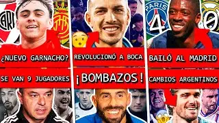 RIVER compr&oacute; a esta JOYA de ESPA&Ntilde;A+ PAREDES revolucion&oacute; a BOCA+ PSG bail&oacute; al REAL MADRID+ REFUERZOS