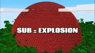 BIGGEST EXPLOSION IN MINECRAFT SUB TO SET IT OFF!