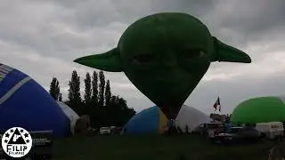 de ballonmeeting van Sinaai Sint Niklaas op 9 juni 2025