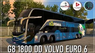 ETS2 | Registro x Curitiba | G8 1800 DD &ndash; VOLVO | MODSHOP |#games #ets2