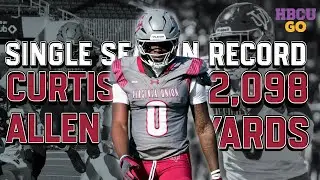 The NUMBER ONE running back in Division II sets the single season record | Curtis Allen Highlights