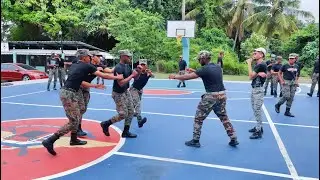 T&eacute;cnicas de defensa personal y control en el piso militar