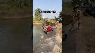 Police 👮🏽 vs ride 🙈⚡️#viralvideo #r15 #shortvideo #shorts #viral #video #ytshorts #rider #bike