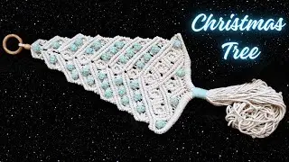 Macrame Christmas Tree 🎄 || Home decor # diy#tree#christmas