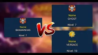 GvG trit&otilde;es BANANINHAS VS GHOST,VERSACE Warspear online