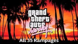 GTA Vice City - All Rampages | The Trilogy – The Definitive Edition | PS5 |