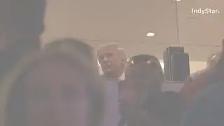 Trump at national championship with Dana White and more watching Miami vs. Indiana CFP title game