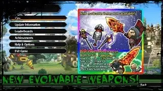 Happy Wars, ALL Evolvable Weapons List! Updated!