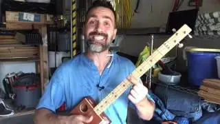 Summer of '69: 1 finger cigar box guitar lesson