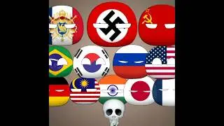 we love india 💀 || #countryballs #animation #viral #treding #shorts
