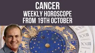 Cancer Weekly Horoscope from 19th October 2020