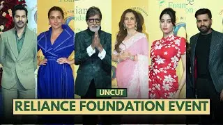 UNCIT - Амитабх Баччан, Варун Дхаван, Джанви Капур и другие на мероприятии Reliance Foundation.