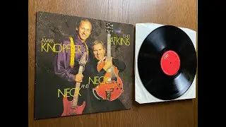 Chet Atkins And Mark Knopfler ‎– Neck And Neck - Poor Boy Blues- Vinyl, LP ,Europe ORIGINAL1990
