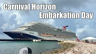 Carnival Horizon Embarkation Day (Miami) - Rambling with Phil