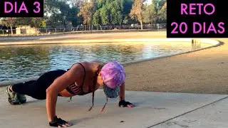 Día 3: PIERNA, ADOMEN Y ROLLITOS DE ESPALDA! | Naty Arcila |