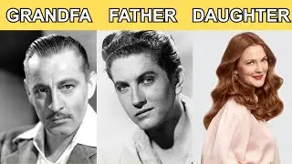 Three Generations of Celebrities &mdash; Genuine Talent or Family Connections?