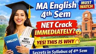 Why MA English 4th Sem Students Crack NET Immediately After MA #viral #viralvideo #trending #cdlu 