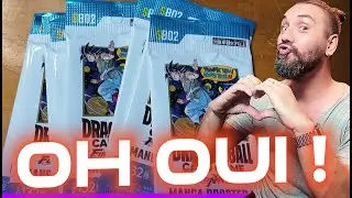 Celle-ci AUSSI D&Eacute;CHIRE ! - UNBOXING MANGA BOOSTER 02 Dragon Ball Fusion World Deballage