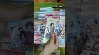 Anime Ticket Box Collection #hobby #collection #anime #manga 