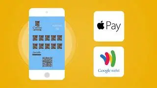 Mobile Wallet Punch Cards Animated Video