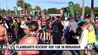 В региональном парке Мирамар проходит 12-й ежегодный забег Flanigan's Rockin' RIb Run