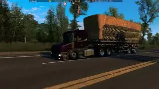 SCANIA 124G NA 2 EIXOS CARGA DE CARVÃO BOTANDO PRESSÃO Euro Truck Simulator 2