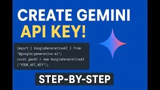 🔥 How to Create Google Gemini API Key | Step-by-Step Tutorial 2025