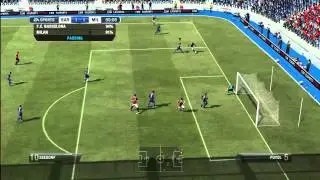 FIFA 12 - Barcelona x Milan (Tactical Defence ON) [HD]