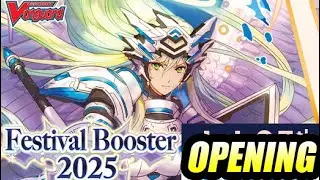 Festival Booster 2025 Cardfight Vanguard Case Opening