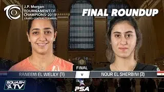 Squash: El Welily v El Sherbini - Tournament of Champions 2019 Final Roundup