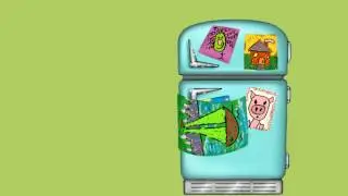 refrigerator art