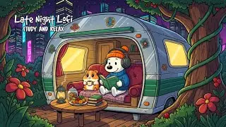 Chill Lofi Hip Hop Beats 🌃 Cozy Night Workspace to Study, Work & Relax