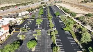 Sealcoat & Striping at Desert Premium Outlets | Cabazon, CA