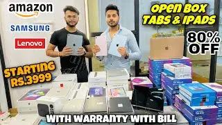 iPads At Cheapest Prices| Open Box Tablets| With Bill with Warranty| 80% Off| Smart accessories Hub