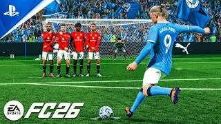 FC 26 | Manchester City vs Manchester United | PS5 Pro