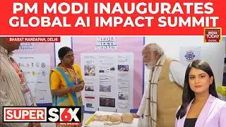 PM Modi Inaugurates Global AI Impact Summit At Bharat Mandapam To Drive India's Tech Revolution