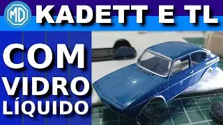QUEM É A  CÓPIA  QUEM É A ORIGINAL?    RESINA VIDRO LIQUIDO