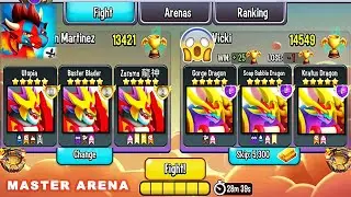 NEW! Redemption Conquest Dragon, MASTER ARENA 3 | DRAGON CITY Gameplay 2022! 😍