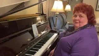 The Solid Rock played on piano by Patsy Heath