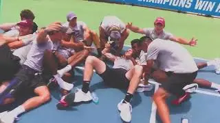 UChicago men's tennis crowned NCAA National Champions with an ace on match point
