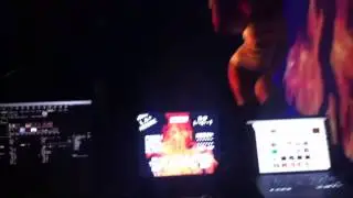VJ set @ O2 Arena
