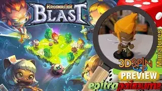 Krosmaster Blast - 3D Spinning Miniatures by Epitrapaizoume