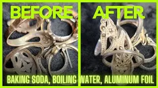 How to Clean Silver Jewelry with Baking Soda, Aluminum Foil, and Boiling Water