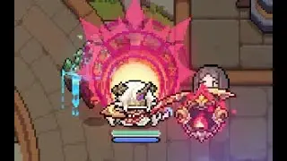 Alloces Ninja DPS Test 738T standard | My Heroes: Dungeon Raid
